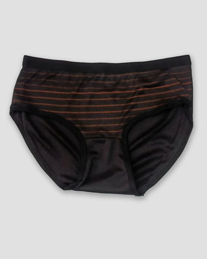 Pack of 5 line Malai Jersey fabric ladies underwaye